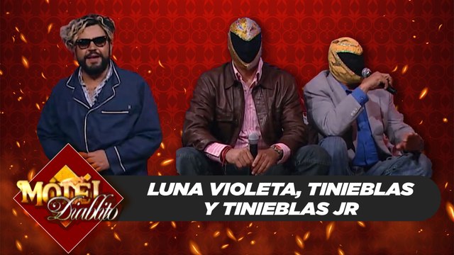 Motel Diablito con Luna Violeta, Tinieblas y Tinieblas Jr 04 marzo 2010