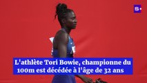 L'athlète Tori Bowie, championne du 100m est décédée à l'âge de 32 ans