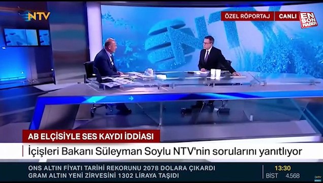İçişleri Bakanı Süleyman Soylu, canlı yayında soruları yanıtladı