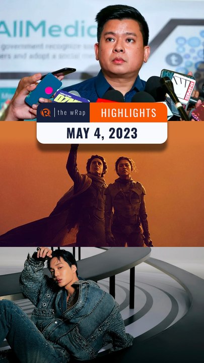 Rappler's highlights: DepEd laptop mess, Dune, EXO's Kai | The wRap | May 4, 2023