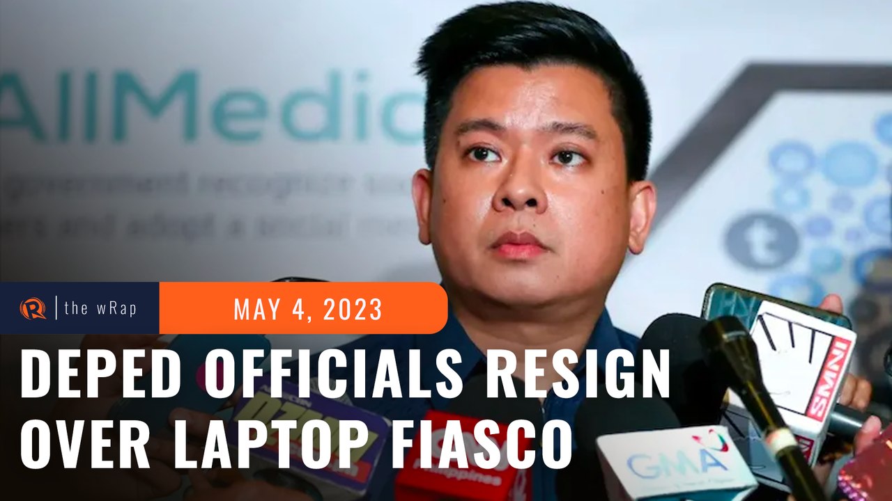 DepEd officials tagged in messy laptop deal resign - video Dailymotion