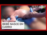 Veja momento em que policial realiza parto de bebê em carro na Flórida