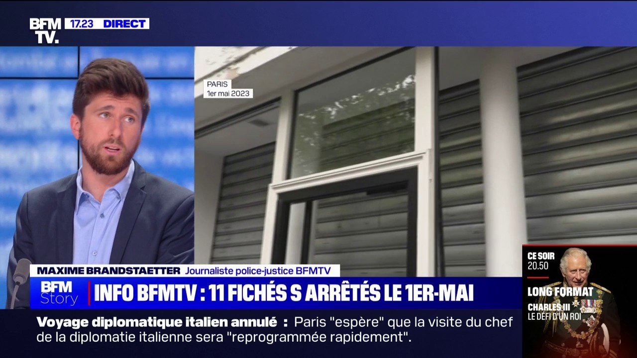 1er-mai: 11 personnes étaient fichées S parmi l...
