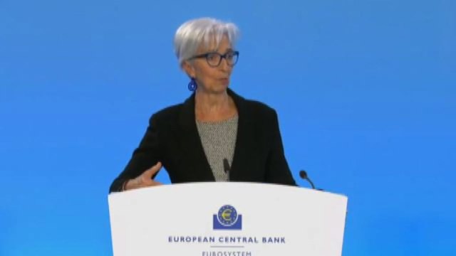 La Bce alza tassi di interesse dello 0,25%, principale al 3,75%