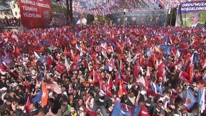 Erdoğan, Ordu'da: "Bay Bay Kemal'e Oy Vermek Hangi Partiye Gönül Vermiş Olursa Olsun Kimseye Vacip Kılınmış Bir Görev Değil"