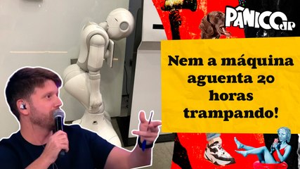RESENHA ZU E ZUZU: ROBÔ É TÃO REALISTA QUE SE CANSA E DESMAIA COMO SER HUMANO