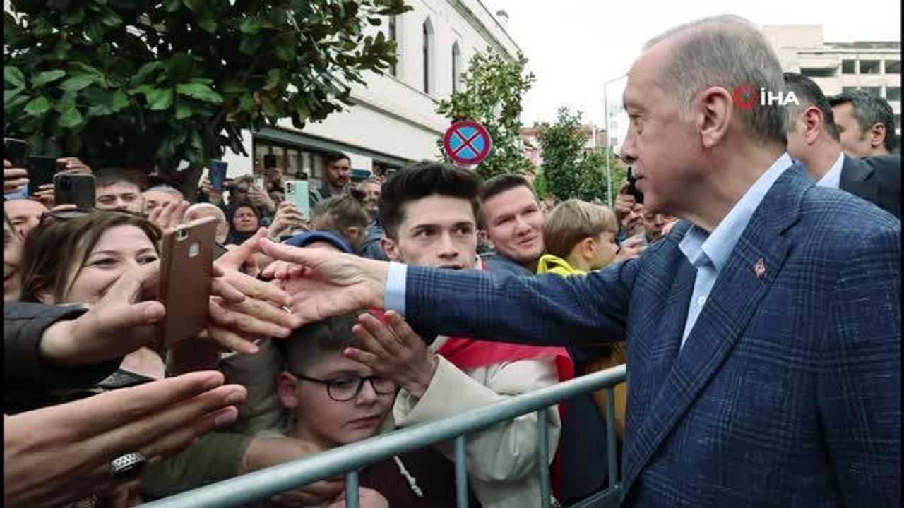 Cumhurbaşkanı Erdoğan, Samsun Valiliğini ziyaret etti