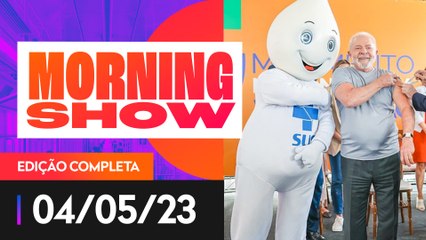 GOVERNO LULA USA ZÉ GOTINHA PARA ATACAR BOLSONARO - MORNING SHOW - 04/05/2023