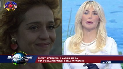 Ascolti tv martedì 2 maggio: chi ha  tra l'Isola dei Famosi e Imma Tataranni