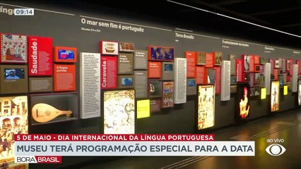 Programação para o dia Internacional da Língua Portuguesa 04/05/2023 13:18:53