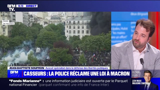 Accusations de gardes à vue préventives: On a des témoignages extrêmement préoccupants estime Jean-Baptiste Soufron (avocat spécialisé dans la défense des libertés publiques)