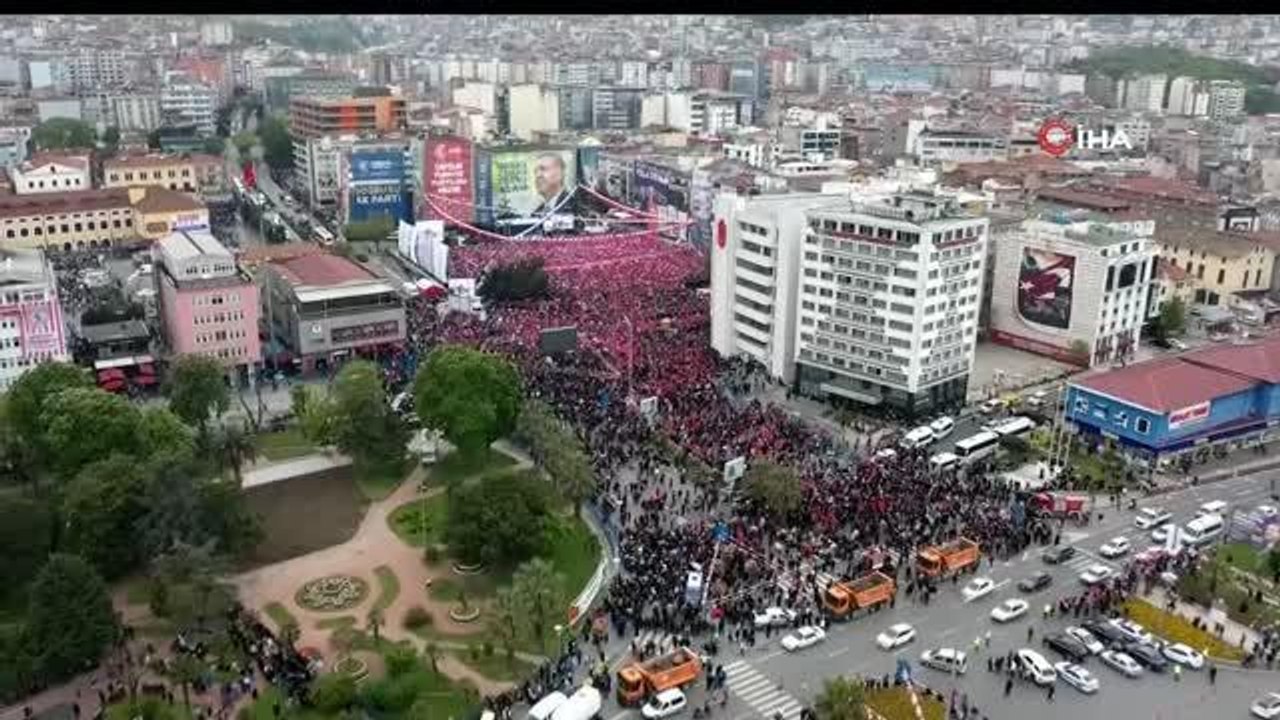 Cumhurbaşkanı Erdoğan: "Milli Mücadele'ye öncülük eden Samsun, Türkiye Yüzyılı'nın da sancaktarı olacaktır"