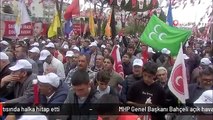 MHP Genel Başkanı Bahçeli açık hava toplantısında halka hitap etti