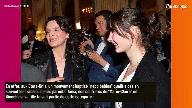 Elle n'est pas une nepo baby : Juliette Binoche fait des confidences sur sa fille, Hana Magimel, jeune actrice
