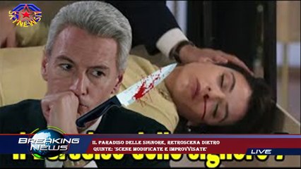 Il Paradiso delle signore, retroscena dietro  quinte: 'Scene modificate e improvvisate'