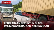 Kecelakaan Beruntun di Tol Palimanan Libatkan 7 Kendaraan, 1 Mobil Masuk ke Kolong Truk