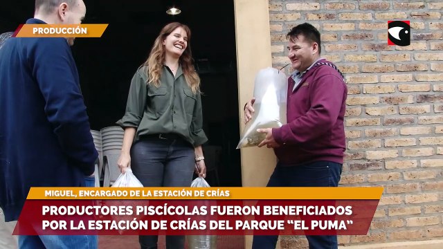 Misiones | Tras su reactivación, la estación de crías de peces del Parque “El Puma” da sus primeros frutos