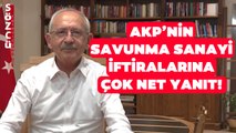 Kemal Kılıçdaroğlu 'Bu Milli Meseledir' Dedi AKP'nin Savunma Sanayii İftiralarına Cevap Verdi