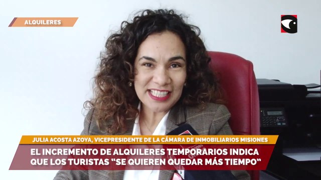El incremento de alquileres temporarios indica que los turistas “se quieren quedar más tiempo”