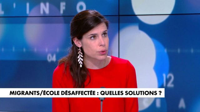 Charlotte d’Ornellas à propos des migrants installés dans une école désaffectée : «Les associations veulent consolider la filière d’immigration»