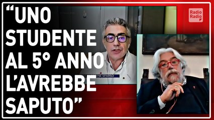 MELUZZI SULLE PAROLE DI PREGLIASCO ▷ "PERSINO UNO STUDENTE DEL 5° ANNO DI MEDICINA LA SA DIVERSA"