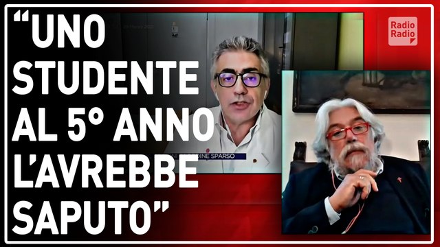 MELUZZI SULLE PAROLE DI PREGLIASCO ▷ PERSINO UNO STUDENTE DEL 5° ANNO DI MEDICINA LA SA DIVERSA