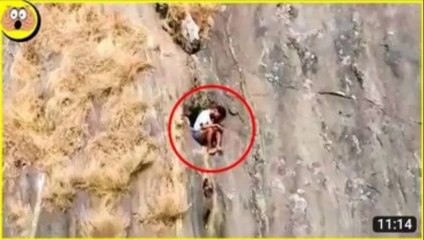 Lo Que Este Dron Captó En Lo Alto De Una Montaña Dejó A Todo El Mundo Impactado