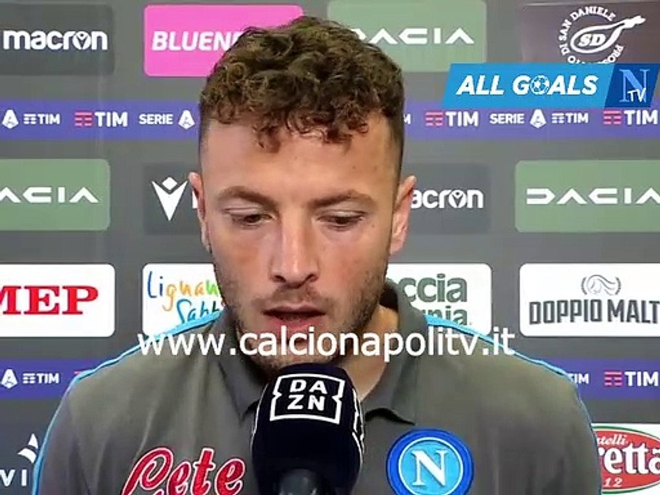 Udinese-Napoli 4/5/23 intervista pre-partita Amir Rrahmani