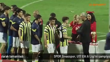 SPOR Sivasspor, U17 Elit A Ligi'ni şampiyon olarak tamamladı
