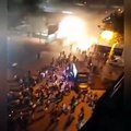 AKP'nin konserinde yangın! Nebati ve Cengiz Kurtoğlu korumalar eşliğinde olay yerinden uzaklaştırıldı