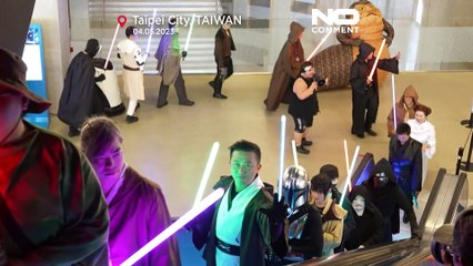 روز جنگ ستارگان در تایپه؛ «امید که نیروها همراه تو باشند»