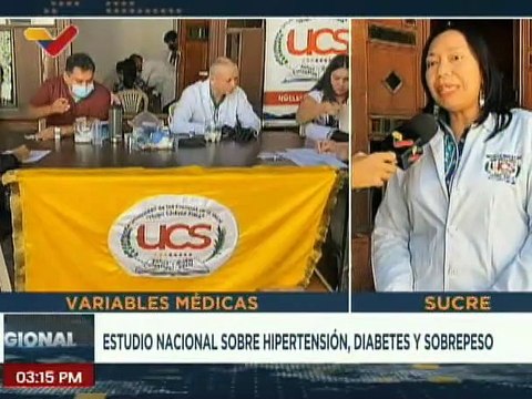 Sucre | UCS Hugo Chávez Frías desarrolla estudio nacional de prevalencia, hipertensión y diabetes