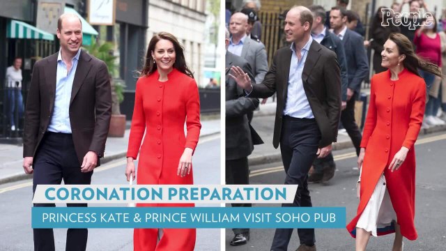 Kate Middleton and Prince William Check Out a London Pub 2 Days Before King Charles' Coronation