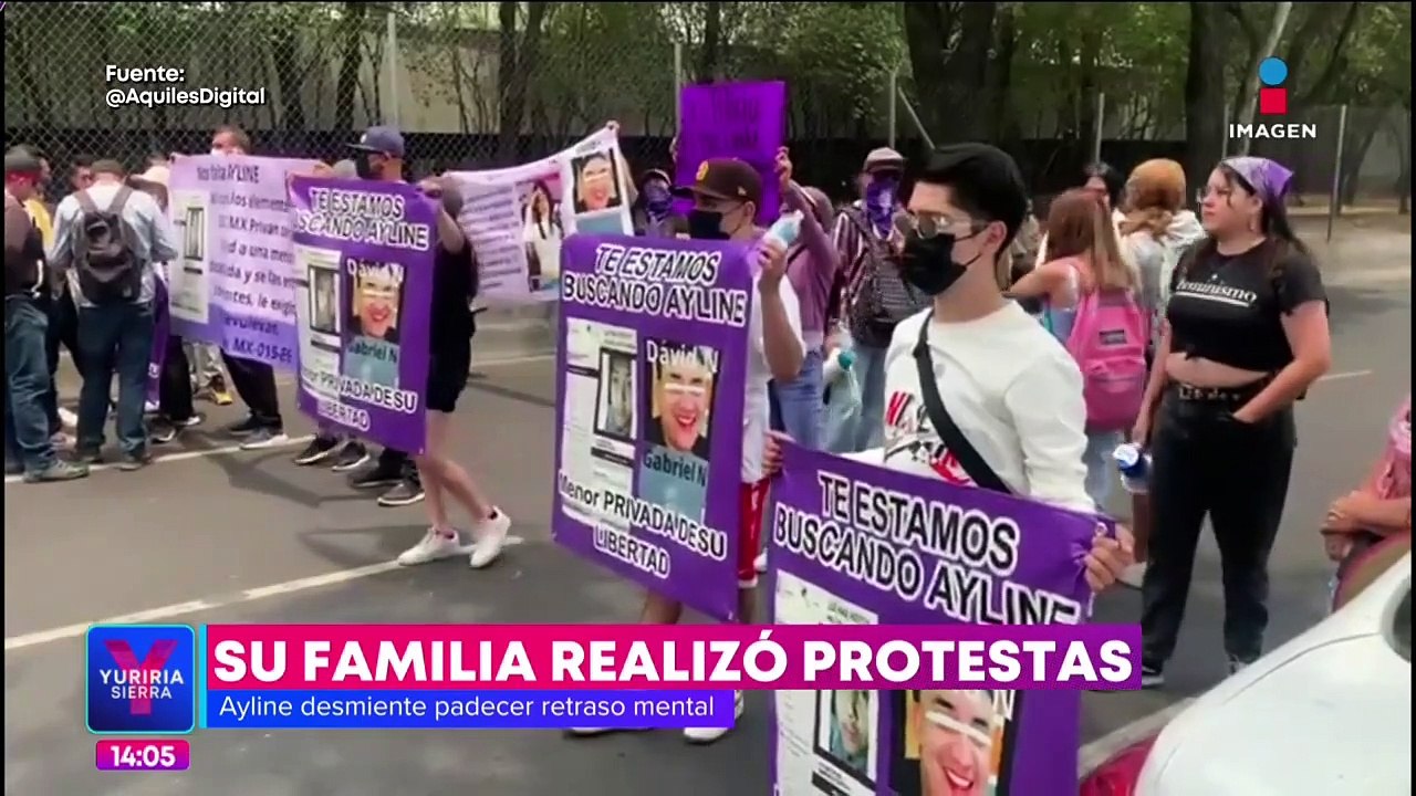 Ayline Rubí reaparece en video y desmiente secuestro