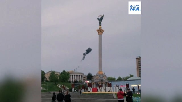 Las defensas antiaéreas de Kiev derriban un dron ucraniano fuera de control