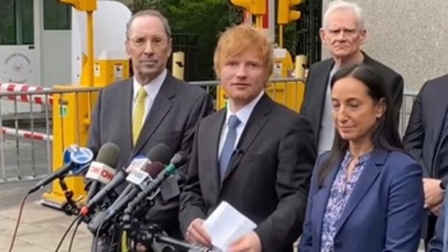 Jurado absuelve a Ed Sheeran por la acusación de plagio a Marvin Gaye