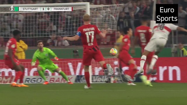 VfB Stuttgart vs. Eintracht Frankfurt 2-3 Eintracht wins intense Semi-Final! DFB-Pokal