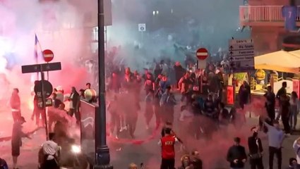 Watch: Napoli fans take over Naples streets as team win Serie A title