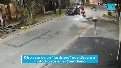 Otro caso de un "justiciero" que dispara a motochorros en el Conurbano