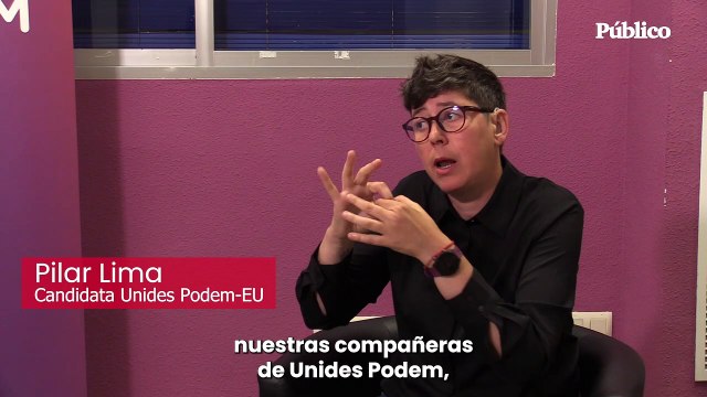 Pilar Lima: Contamos con nuestras compañeras de Unides Podem, Incluyendo a Yolanda Díaz, como es obvio, porque es nuestra vicepresidenta de Unidas Podemos