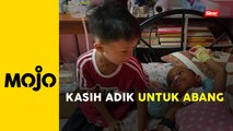 Budak berusia enam tahun jaga abang terlantar akibat kemalangan