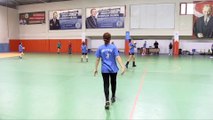 GİRESUN - Görele Belediyespor Kadın Hentbol Takımı, genç yeteneklerle yoluna devam ediyor