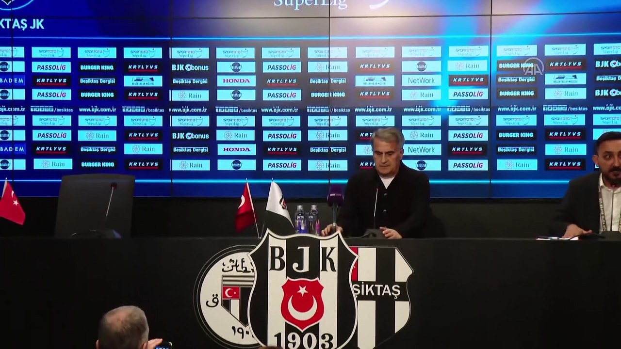 İSTANBUL - Beşiktaş Teknik Direktörü Güneş