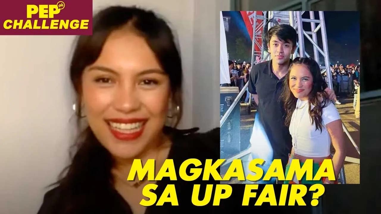 Rain Matienzo to David Licauco: “Anong ginagawa mo dito?” | PEP Challenge