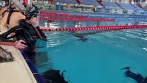 TEKİRDAĞ - Milli sporcu Alya Akar, serbest dalışta dünya şampiyonluğu hedefiyle çalışıyor