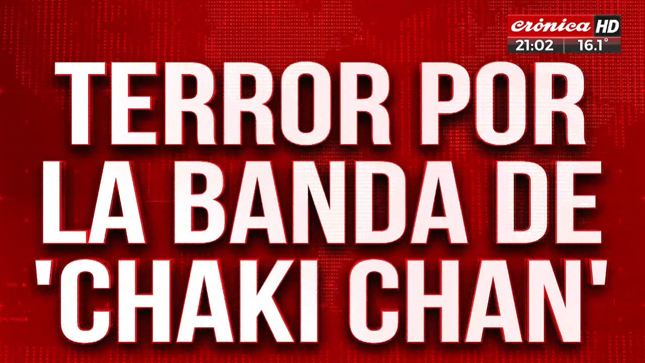 Barrio "Las Antenas": terror por la banda de Chaki Chan