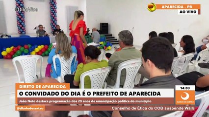 Prefeito de Aparecida afirma que já tem 32 pré-candidatos do seu grupo, e cita possível ‘ciumeira’