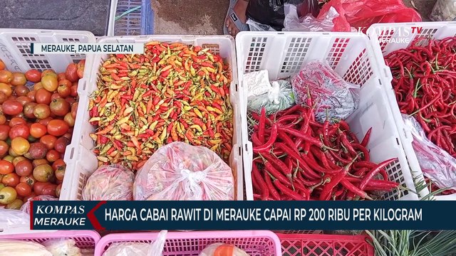 Harga Cabai Rawit Capai 200 Ribu Per Kilogram