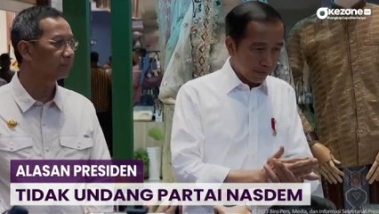 Download Video: Presiden Joko Widodo Ungkap Alasannya Tidak Undang Partai Nasdem