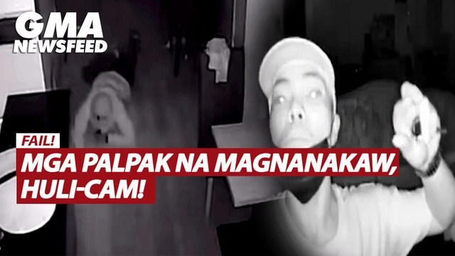 Mga palpak na magnanakaw, huli-cam! | GMA News Feed